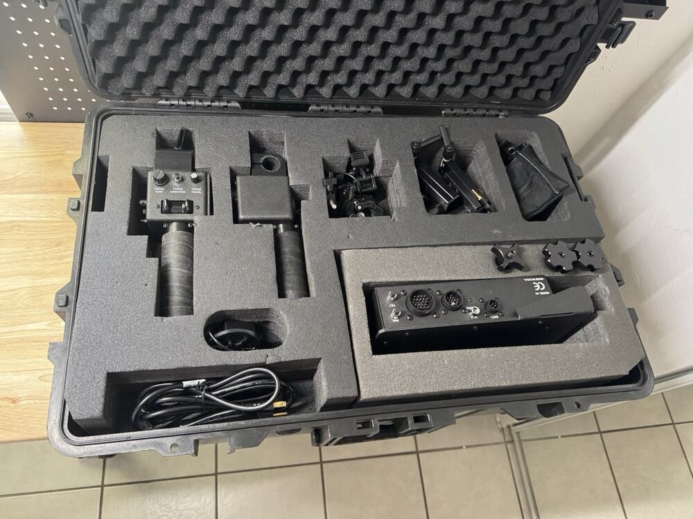 Prof Stanton Jimmy Jib Remote Head Kit 4C Pro HD Video System with Custom Case